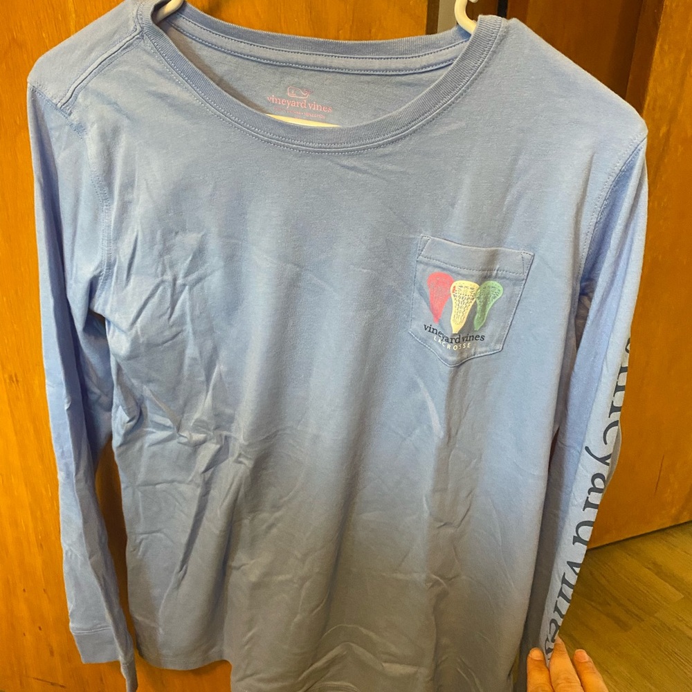 Vineyard vines long sleeve lacrosse shirt
